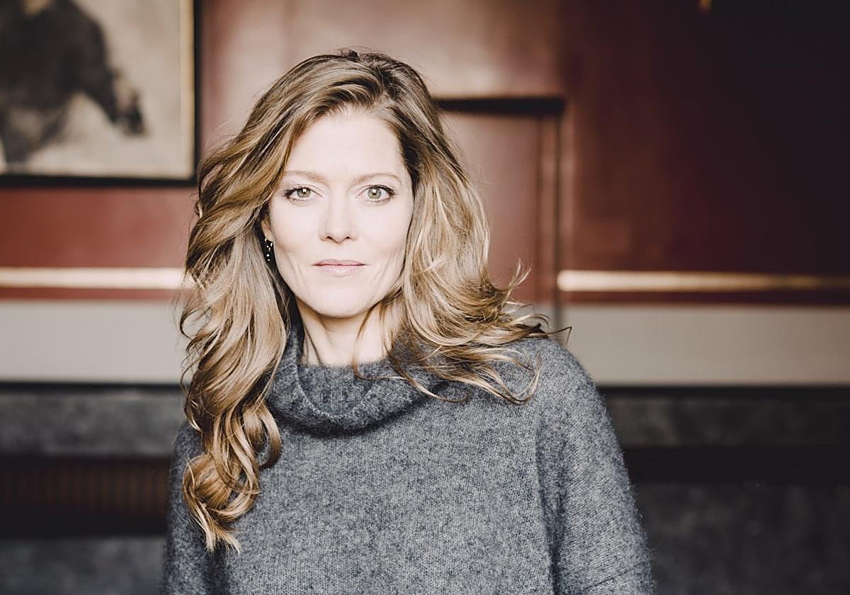 La directora y soprano canadiense Barbara Hannigan.