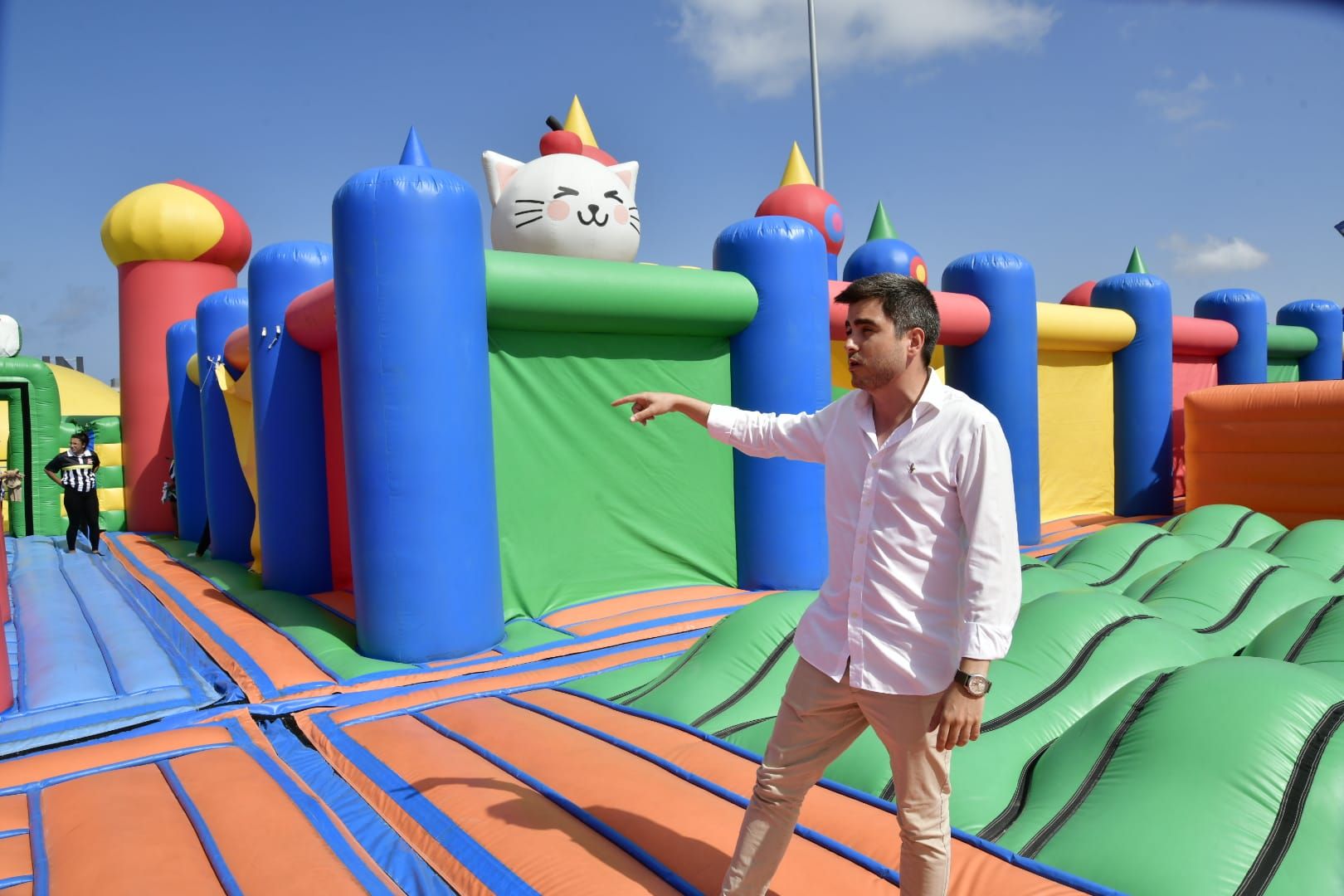 El parque hinchable más grande del mundo, en imágenes