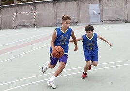 Fotografía de los pequeños en el Campus del verano pasado.