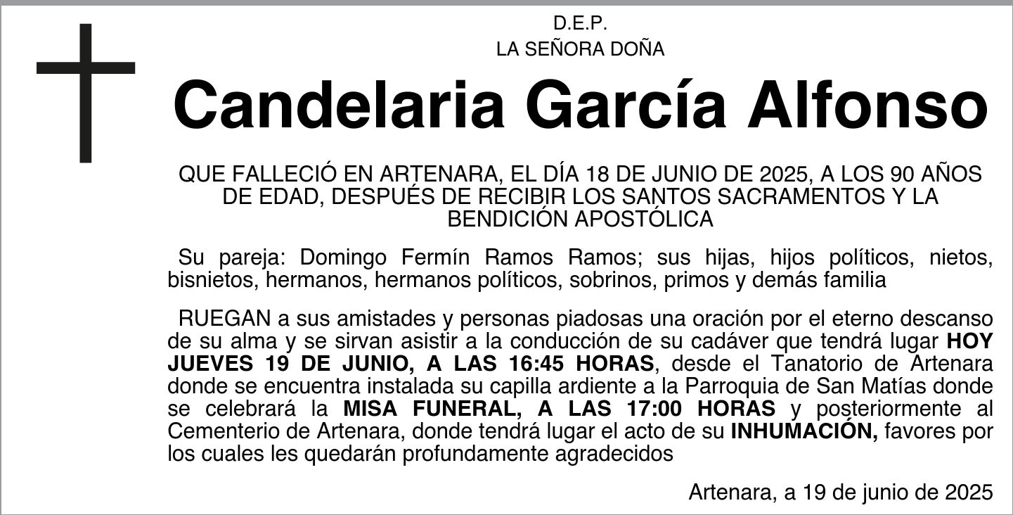 Candelaria García Alfonso