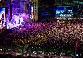 Momento de unos de los conciertos del Granca Live Fest 2024.