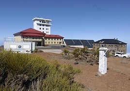 Imagen de archivo del observatorio de Izaña, en Tenerife.