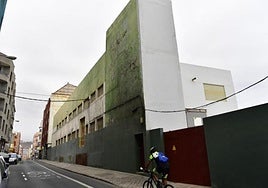 Imagen de archivo del edificio de la subestación eléctrica.