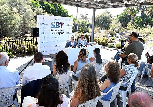 Un momento de la presentación.