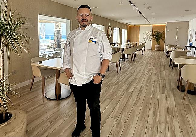 Rigoberto Almeida en la sala de El Pellizco