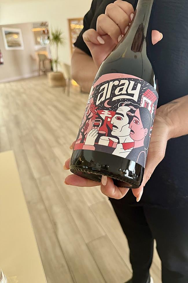 Aray, vino de La Palma, una de las refrencias del maridaje