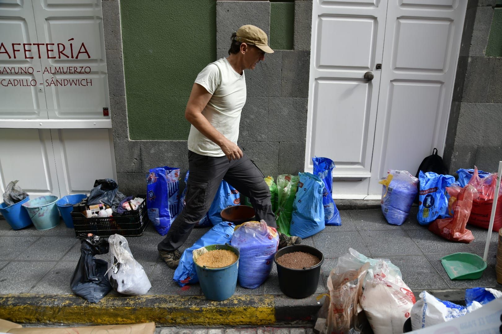 Alfombras llamativas para la celebración del corpus christi