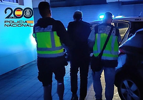 Imagen del detenido.