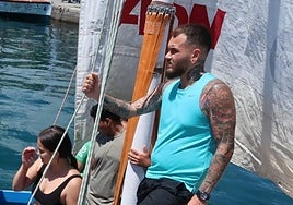 Imagen del fallecido, Aarón Antonio Hernández.