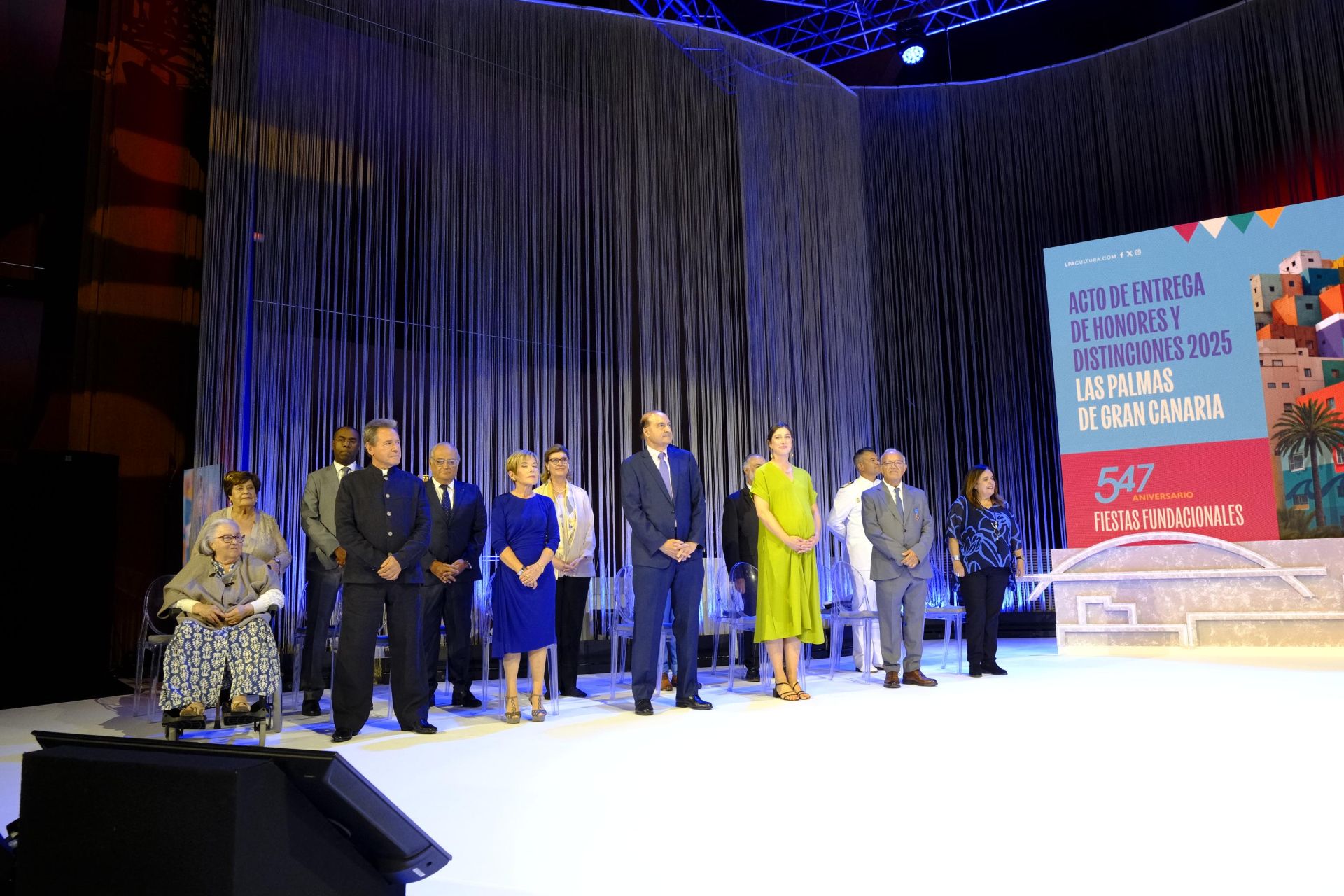 Acto de entrega de Honores y Distinciones de Las Palmas de Gran Canaria