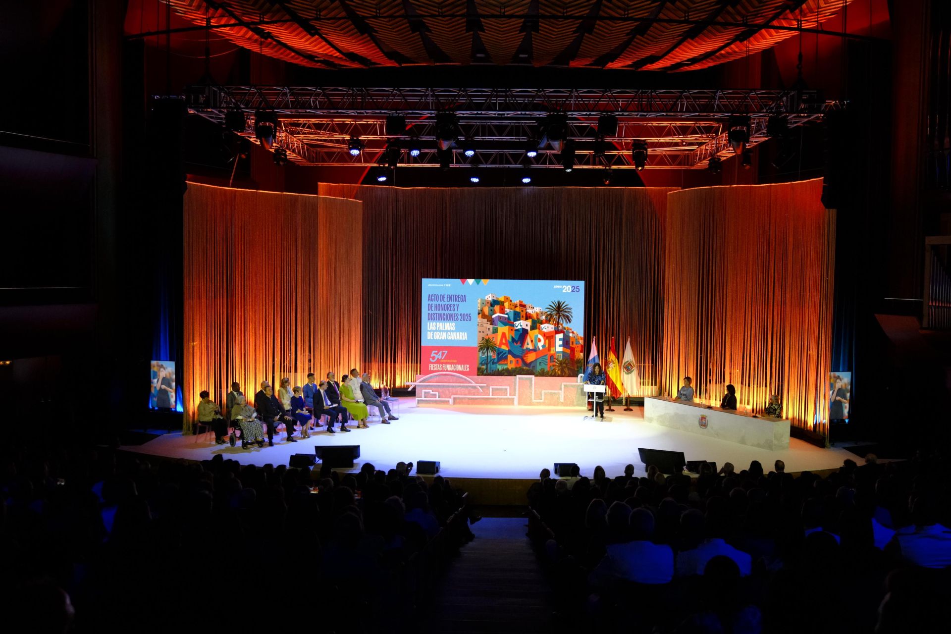 Acto de entrega de Honores y Distinciones de Las Palmas de Gran Canaria