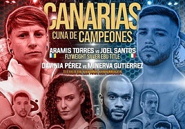 Cartel de la velada.