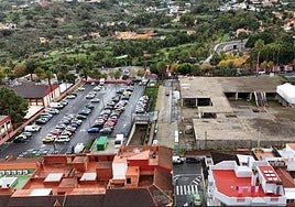 Imagen del conocido como 'mamotreto' de Santa Brígida.