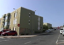 Imagen de archivo de viviendas de Cuesta Caballero.