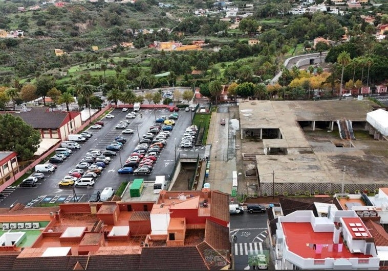 Imagen del conocido como 'mamotreto' de Santa Brígida.