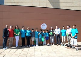 Las niñas y los niños de Puerto del Rosario, Ciudad Amiga de la Infancia participaron en el acto.
