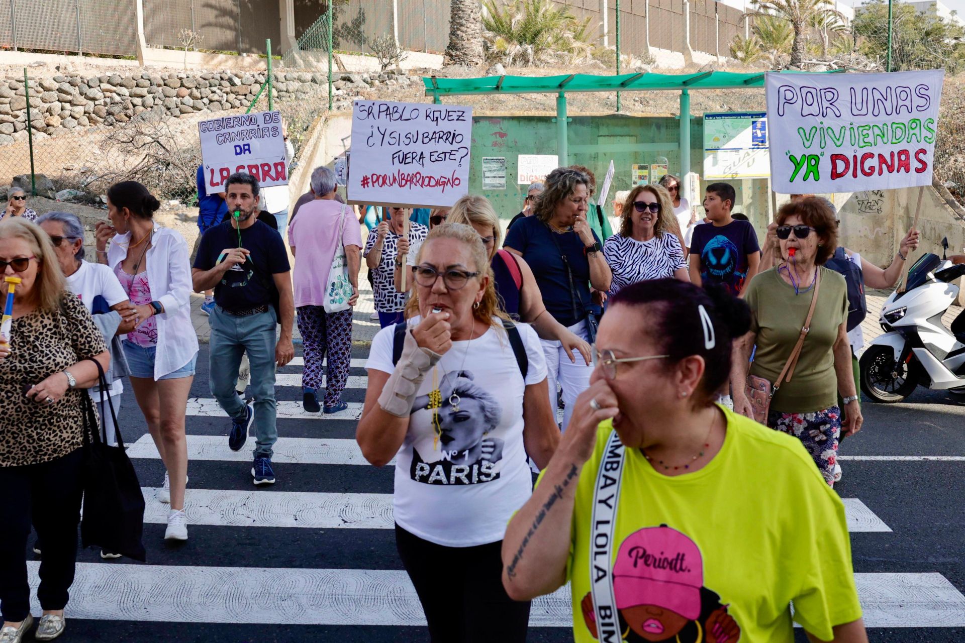 Barrio Atlántico sale a la calle
