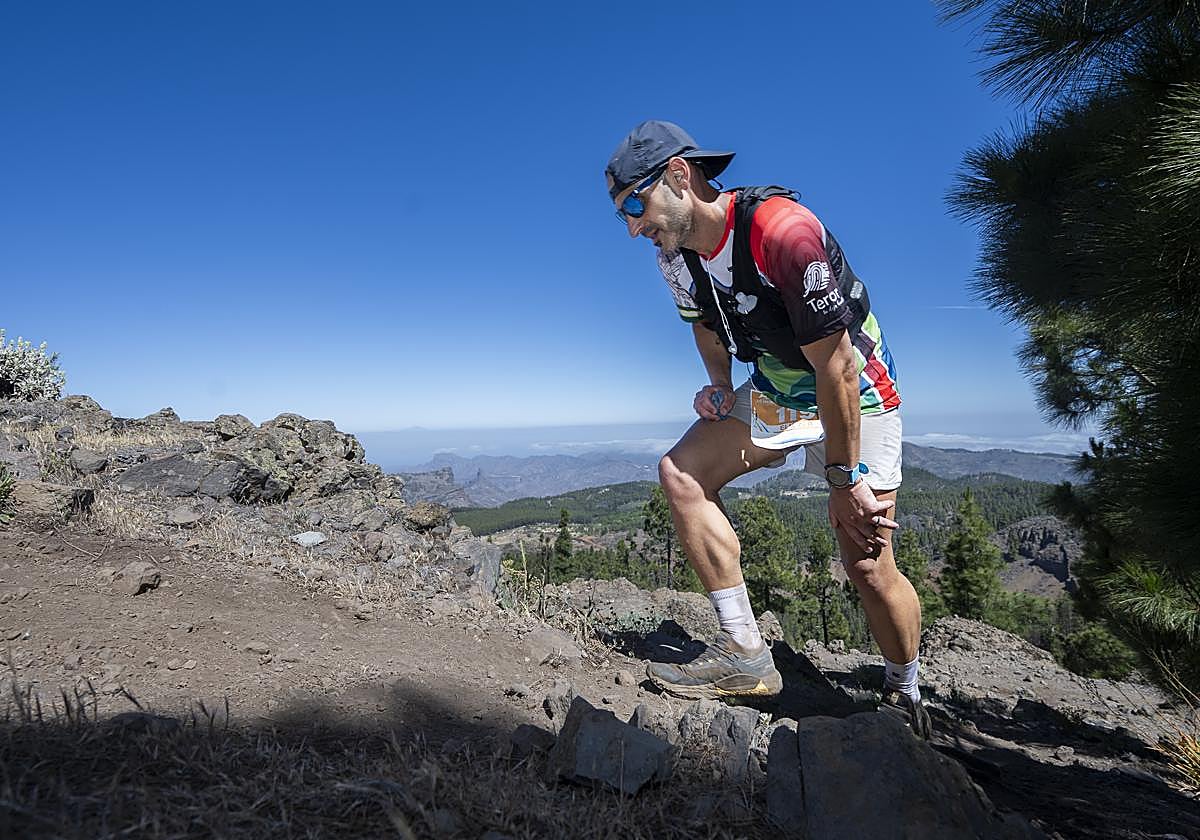 Un participante de la octava edición de La Ruta de Los Molinos.