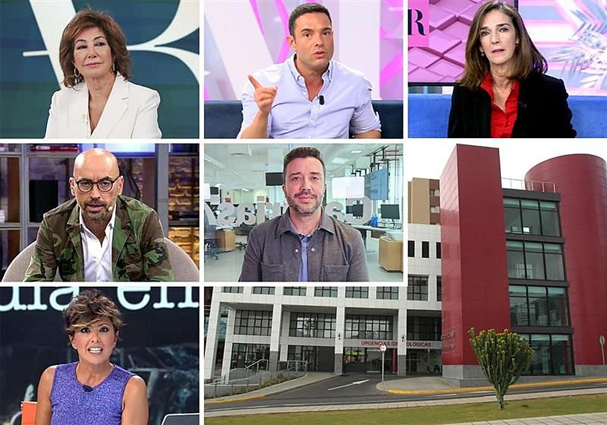 Imagen de parte de las personas que fueron denunciadas por Anabel Pantoja.