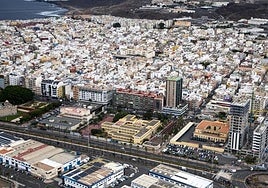 Panorámica de Las Palmas de Gran Canaria.