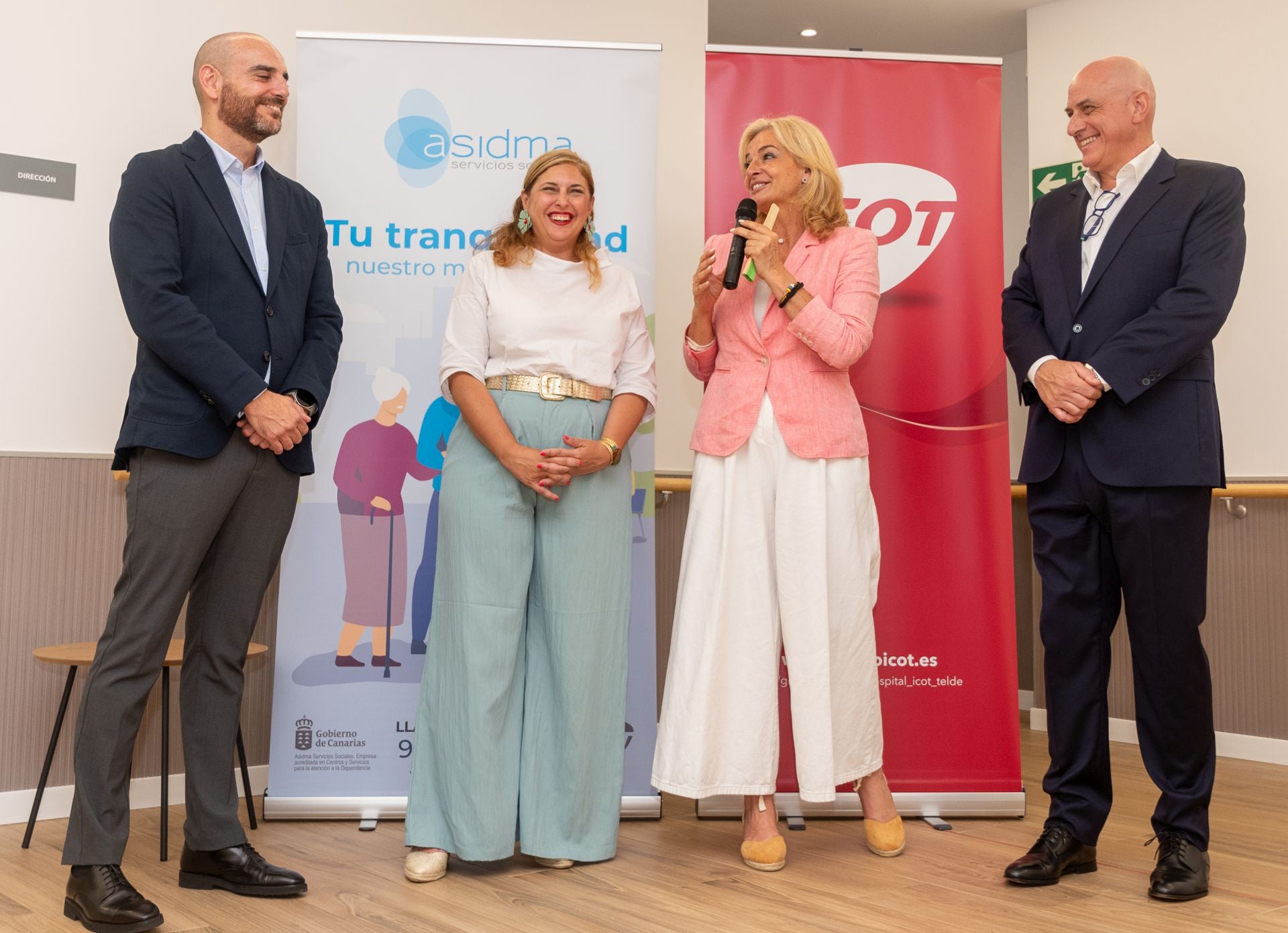 Asidma y Grupo ICOT abren las puertas del Centro de Día Santa Catalina