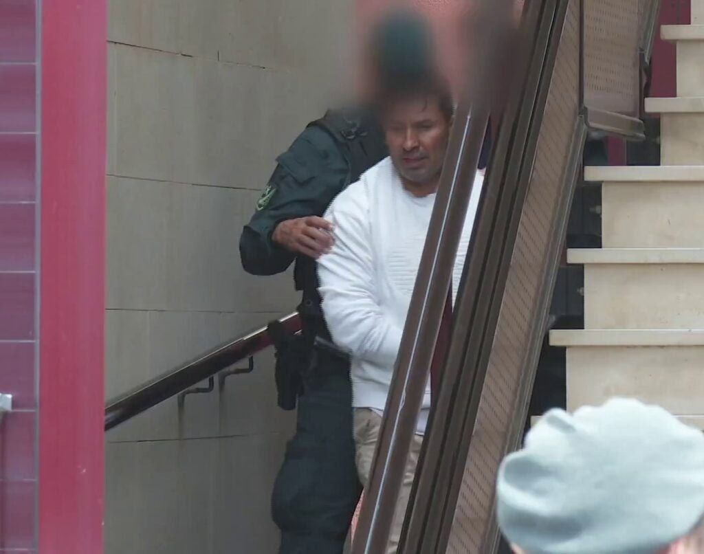 Televisión Canaria captó la imagen de Juan Faber.