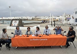 Imagen de los Foros Cajasiete en Caleta de Sebo, La Graciosa.