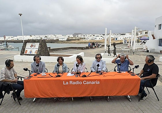 Imagen de los Foros Cajasiete en Caleta de Sebo, La Graciosa.