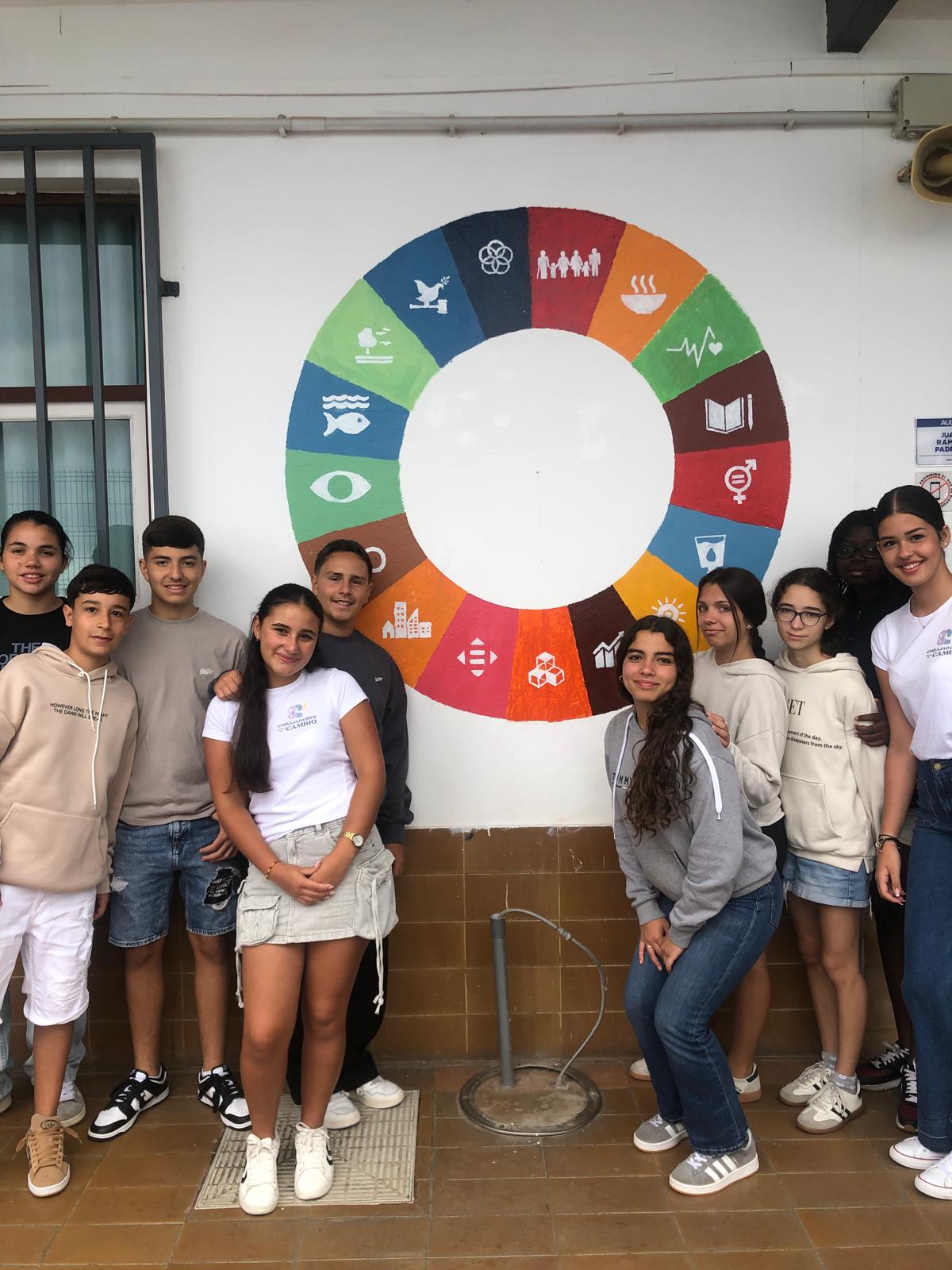 Imagen secundaria 2 - Algunas de las actividades que los chicos y chicas de 'Embajadores para el cambio' han realizado a lo largo de este curso.