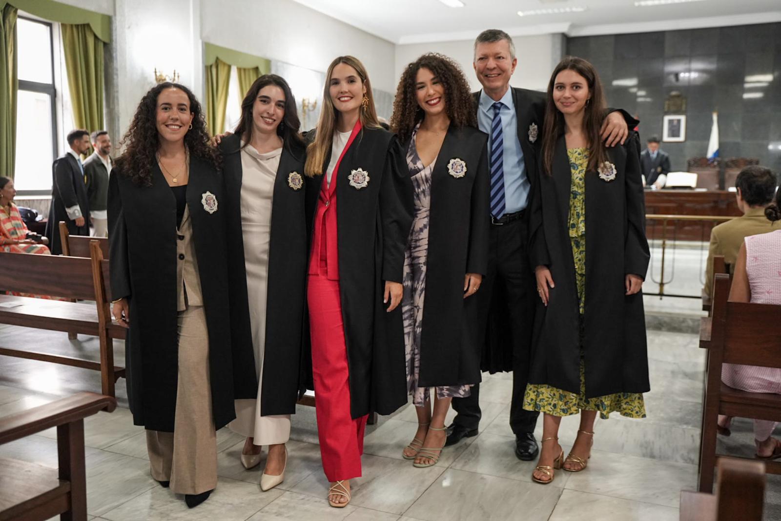 Imágenes del acto de jura de jueces y nuevos magistrados celebrado en el TSJC