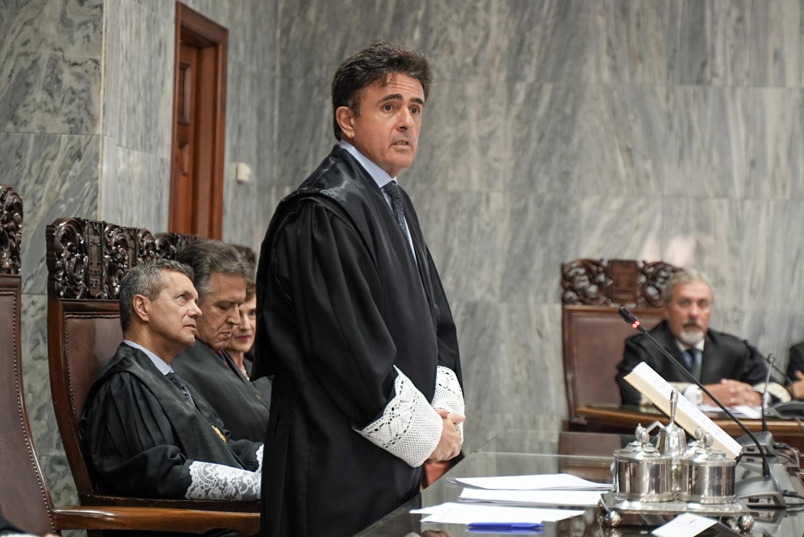 Imágenes del acto de jura de jueces y nuevos magistrados celebrado en el TSJC