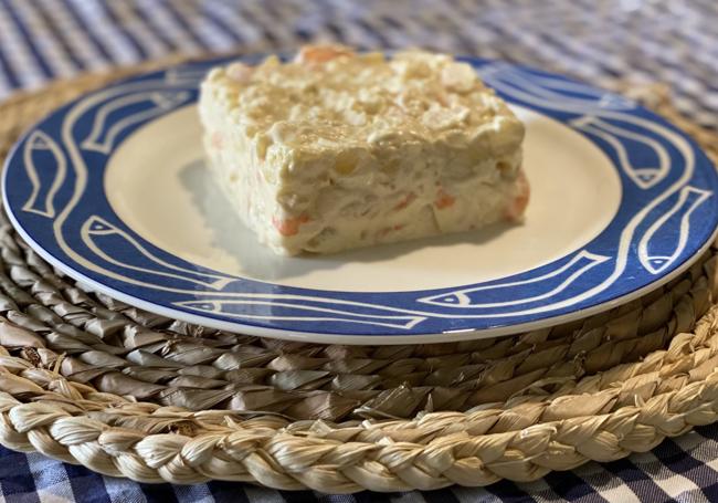 Ensaladilla de langostinos