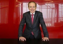 Antonio Huertas, el máximo ejecutivo de Mapfre desde 2012, esta semana en las instalaciones del periódico CANARIAS7.