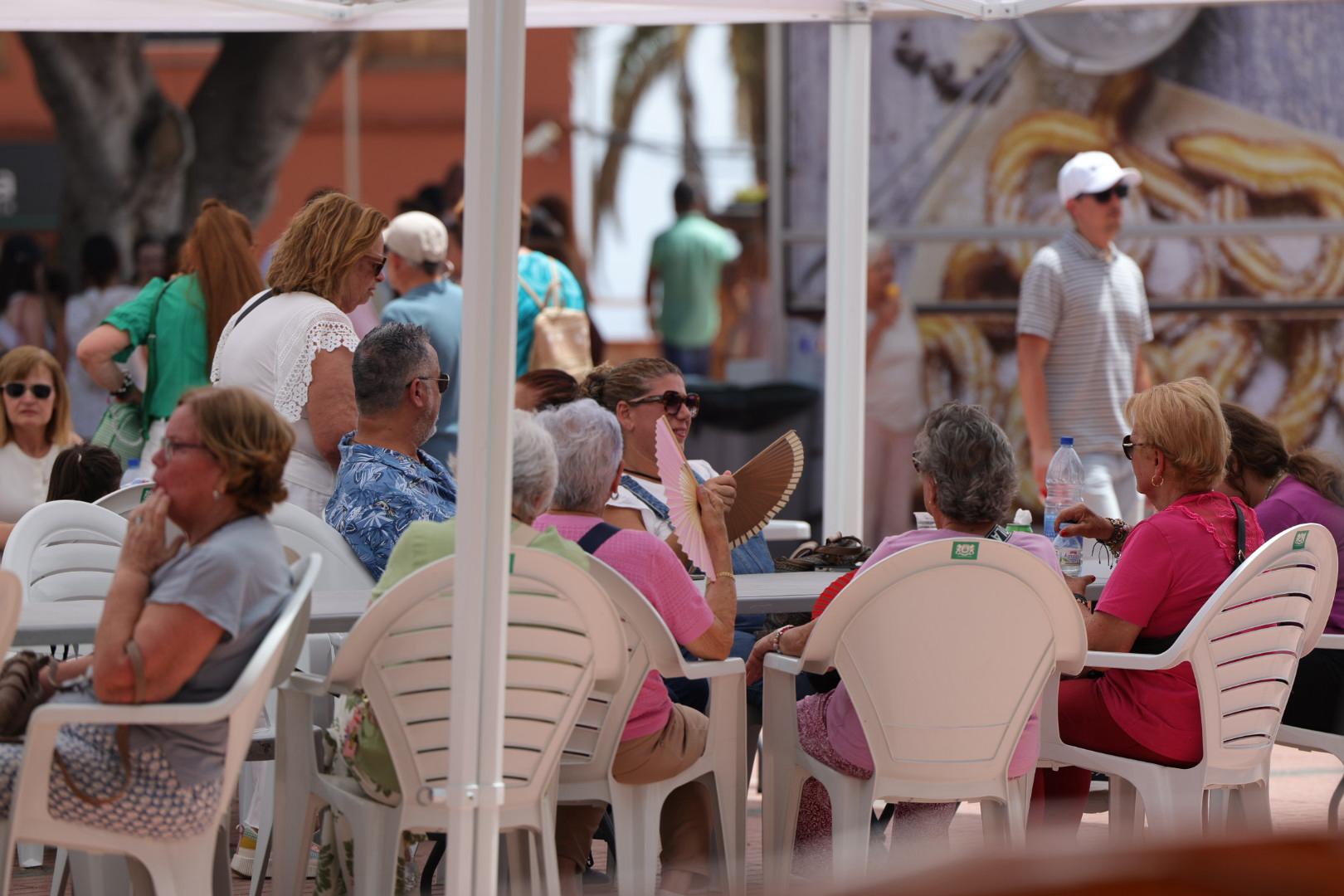 Helado, terraza y playa para combatir el calor