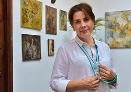 La artista Alicia Lasala.