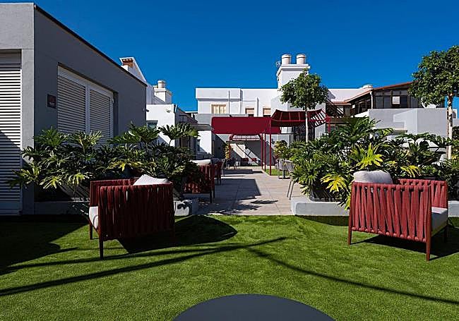 Terraza del Hotel Malteses