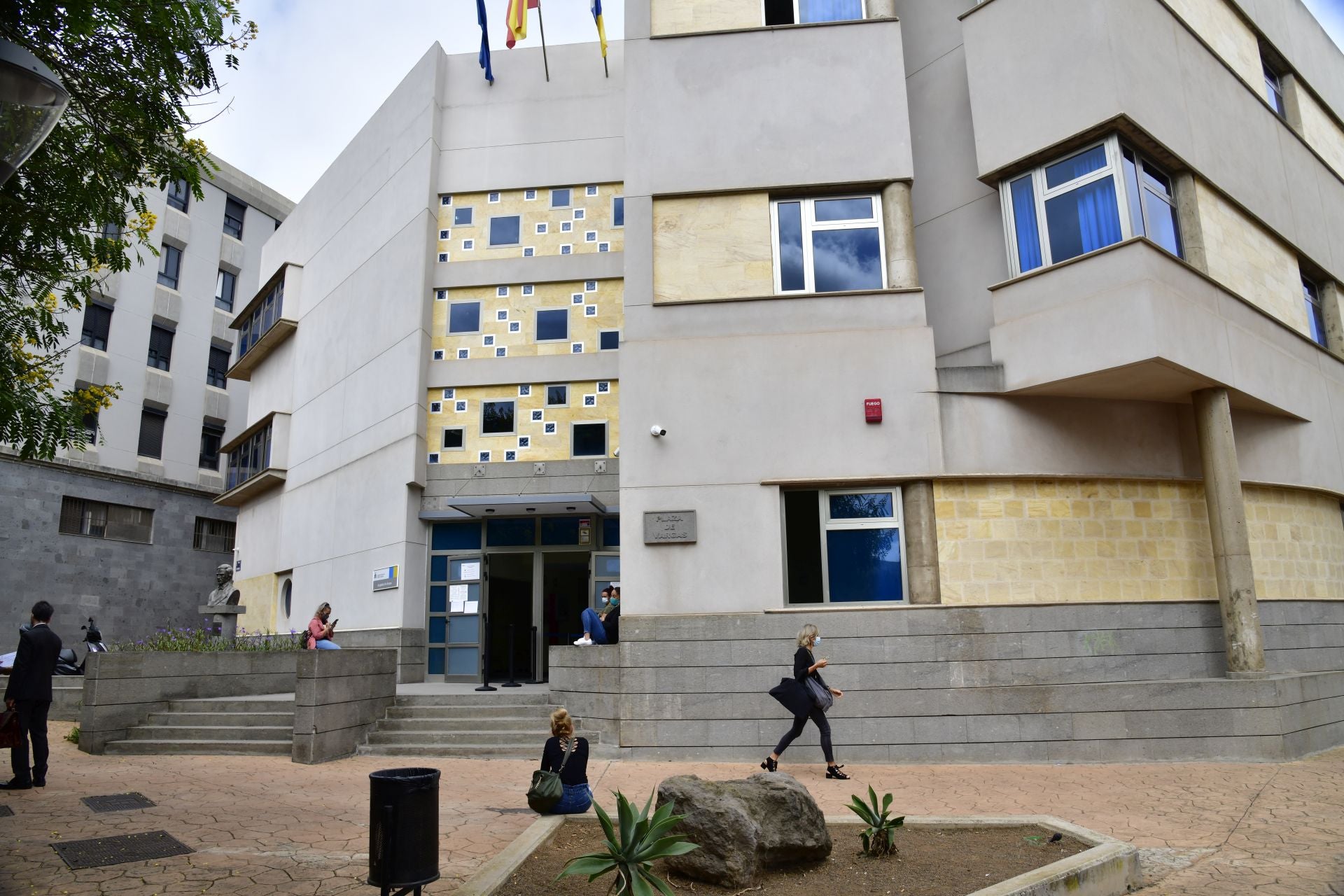 Las instalaciones de la sede judicial de Arucas.