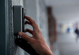 Caja de seguridad de una vivienda vacacional.