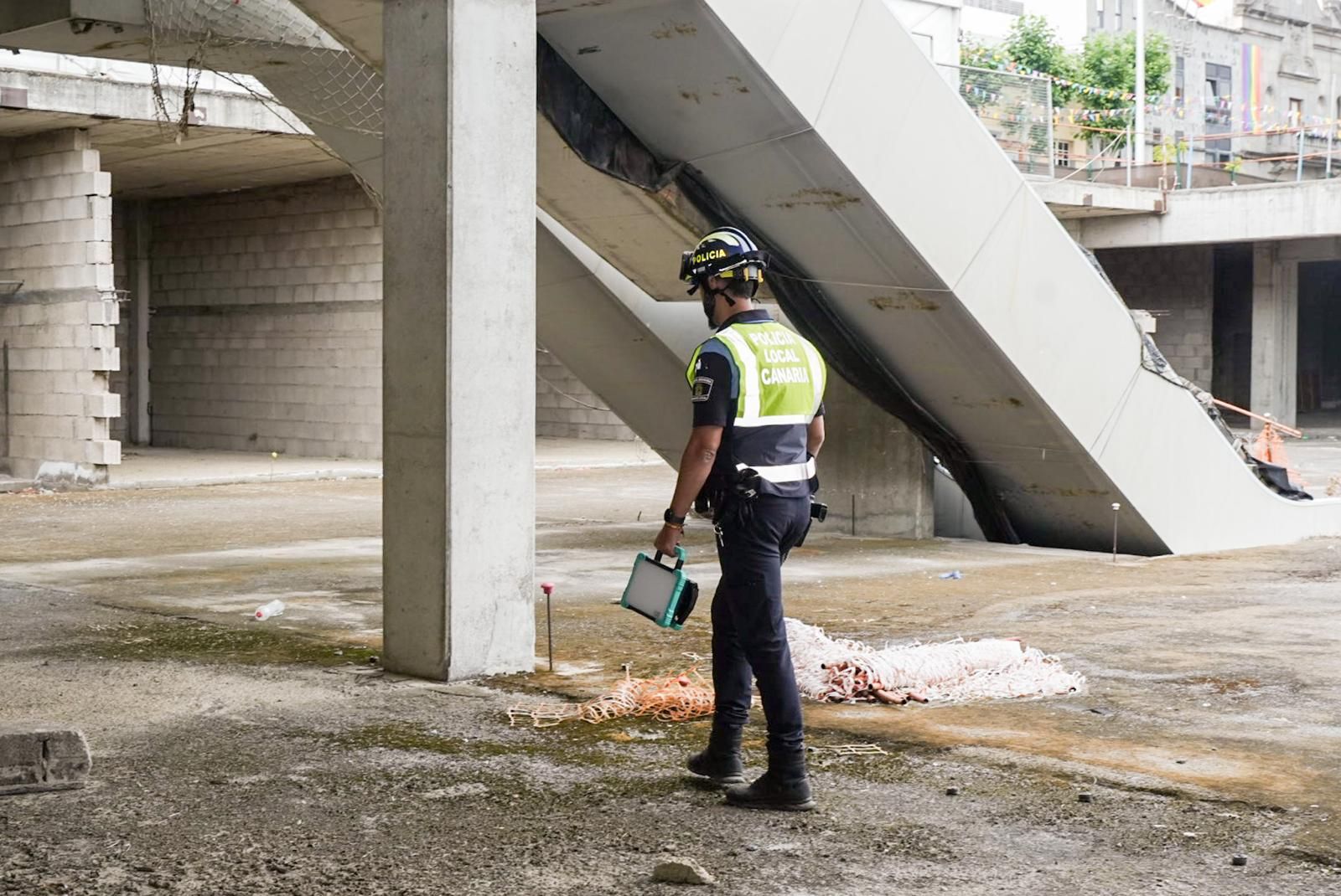 Las entrañas del &#039;mamotreto&#039; de Santa Brígida, en imágenes