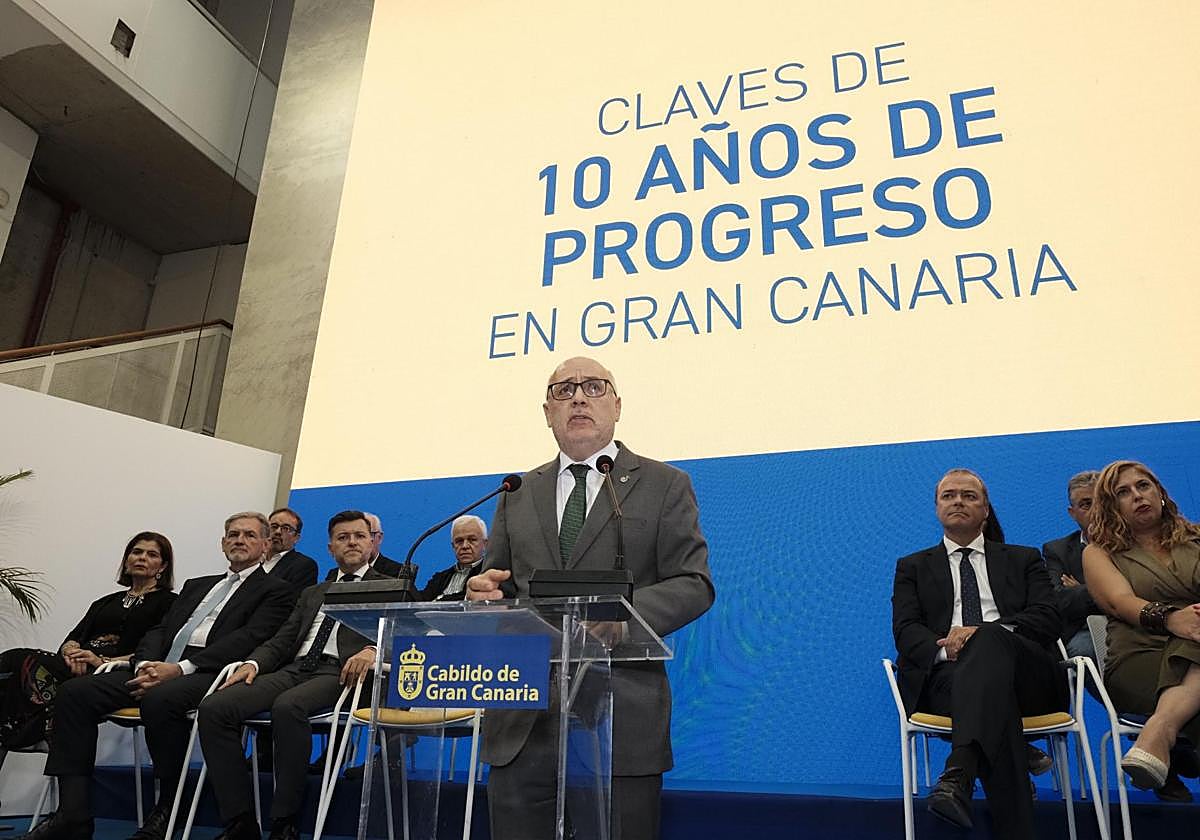 Antonio Morales: 10 años de liderazgo en el Cabildo de Gran Canaria
