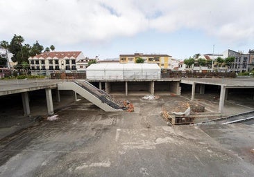 Las tripas del 'mamotreto' de Santa Brígida, al descubierto