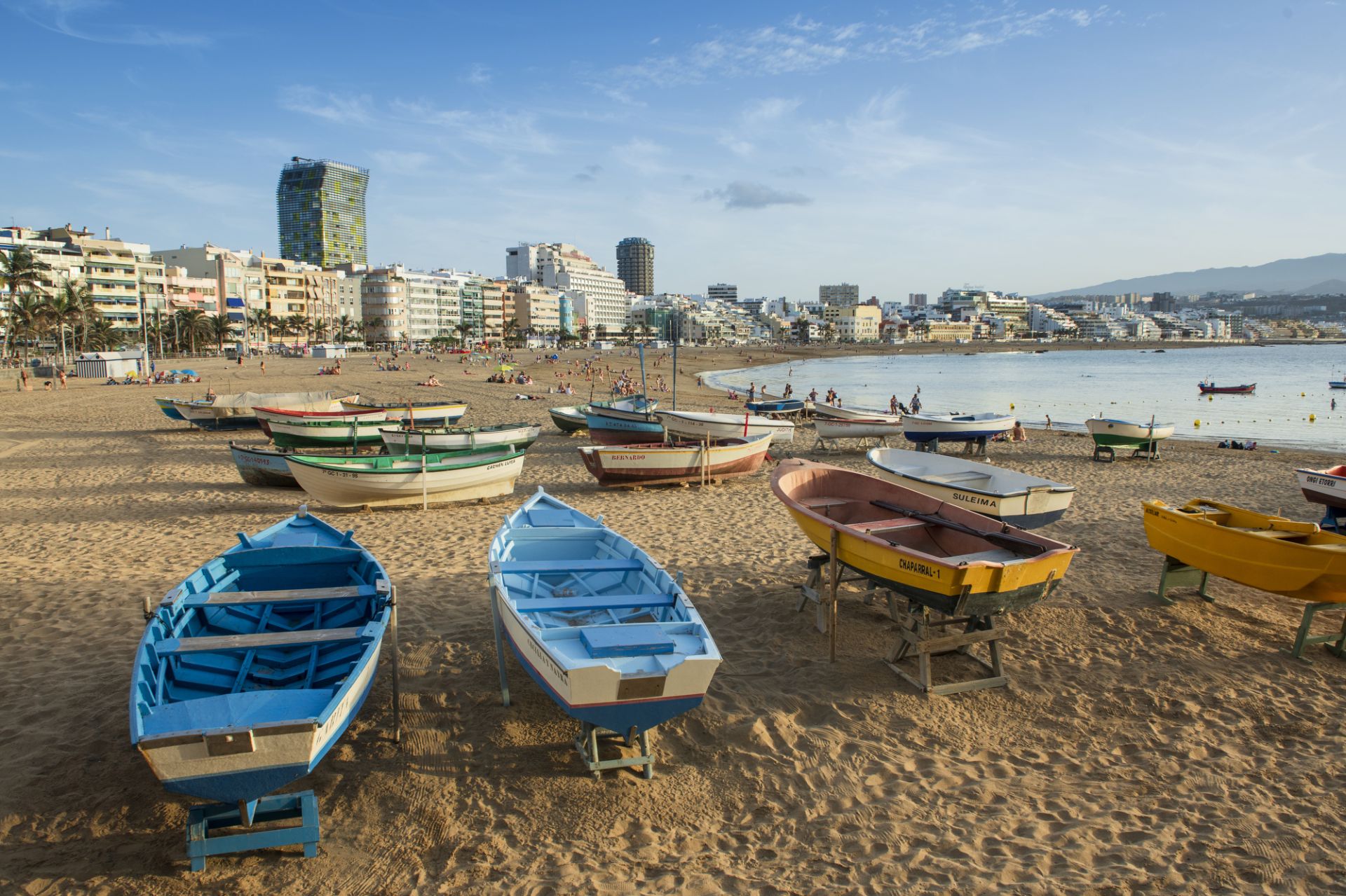 Playa de Las Canteras en una imagen de archivo.
