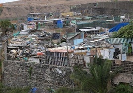 La situación de chabolismo en Ladera Alta, en imágenes