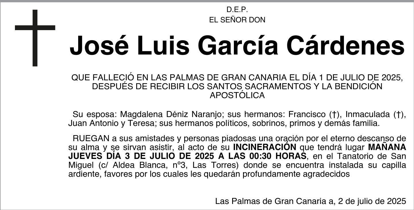 José Luis García Cárdenes