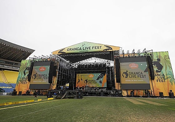 Escenario del Granca Live Fest 2025.