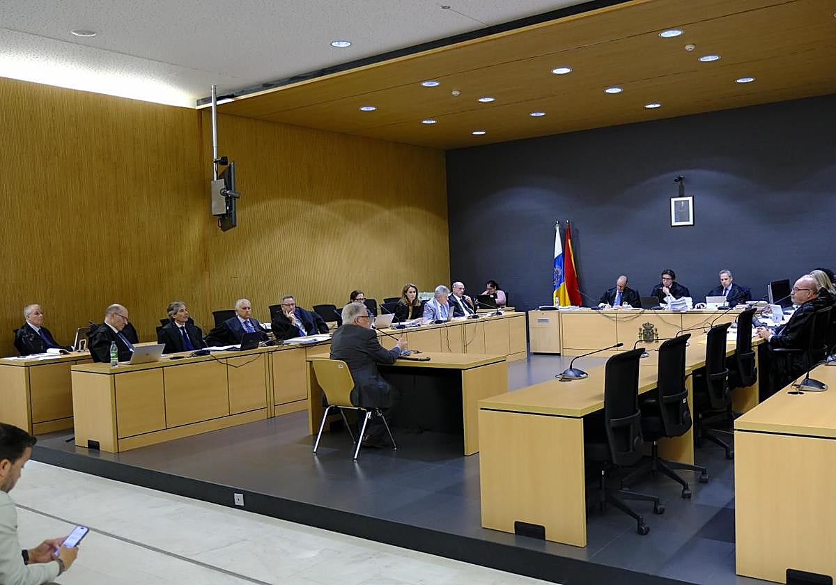 Foto archivo de un juicio del caso Gestión del Agua.