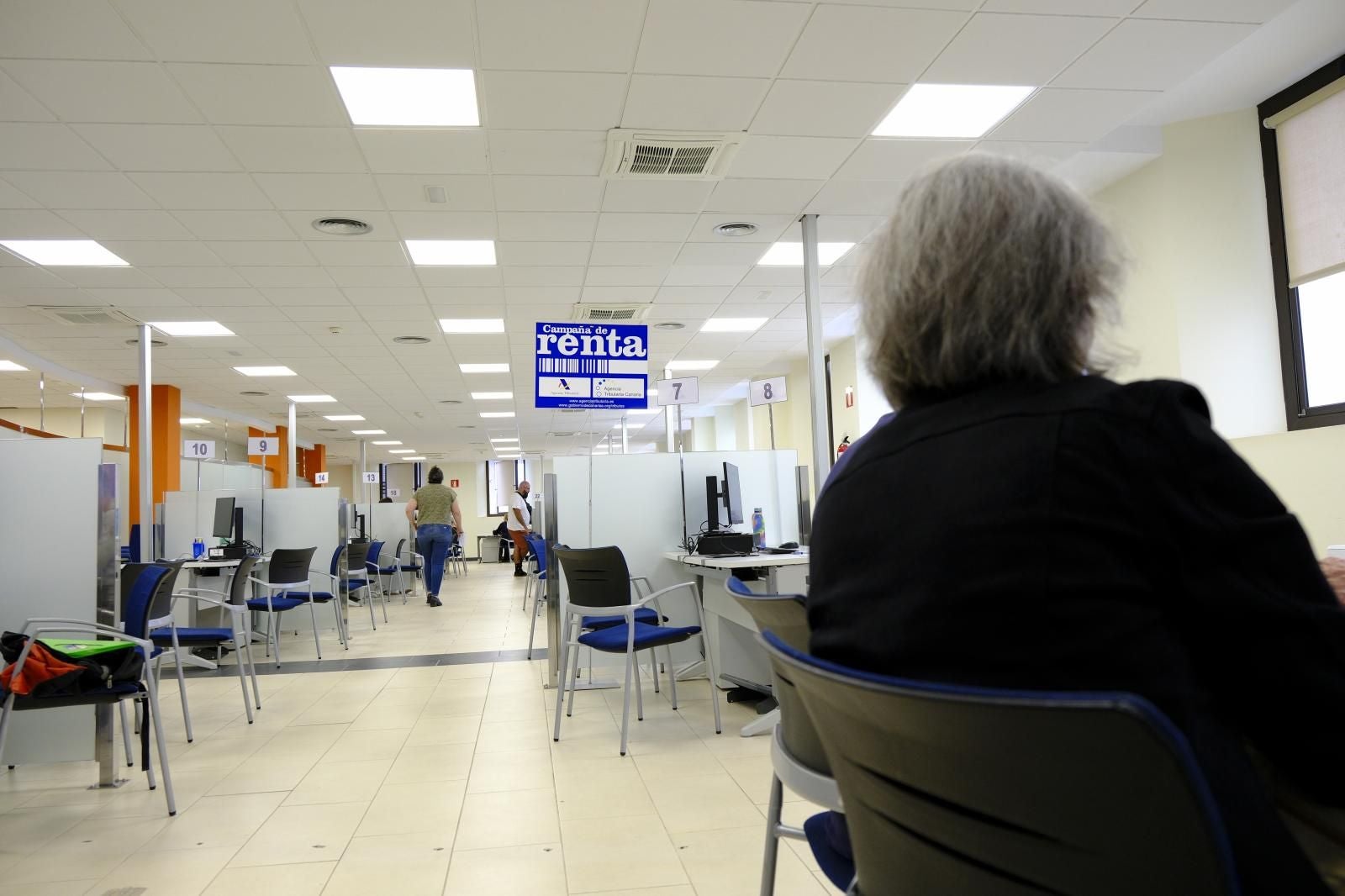 Imagen de una plataforma de atención presencial.