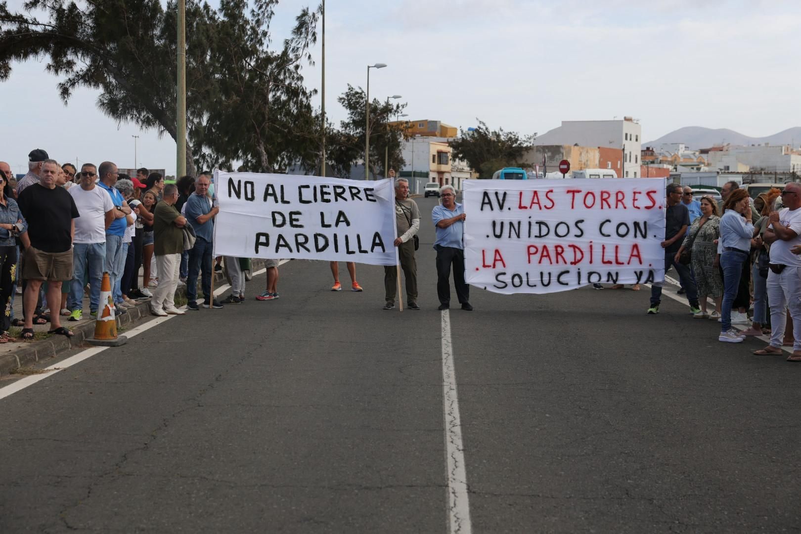 Imagen de la última manifestación vecinal en La Pardilla.