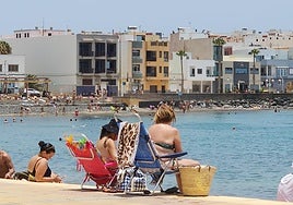 Foto de archivo de una playa de Gran Canaria.