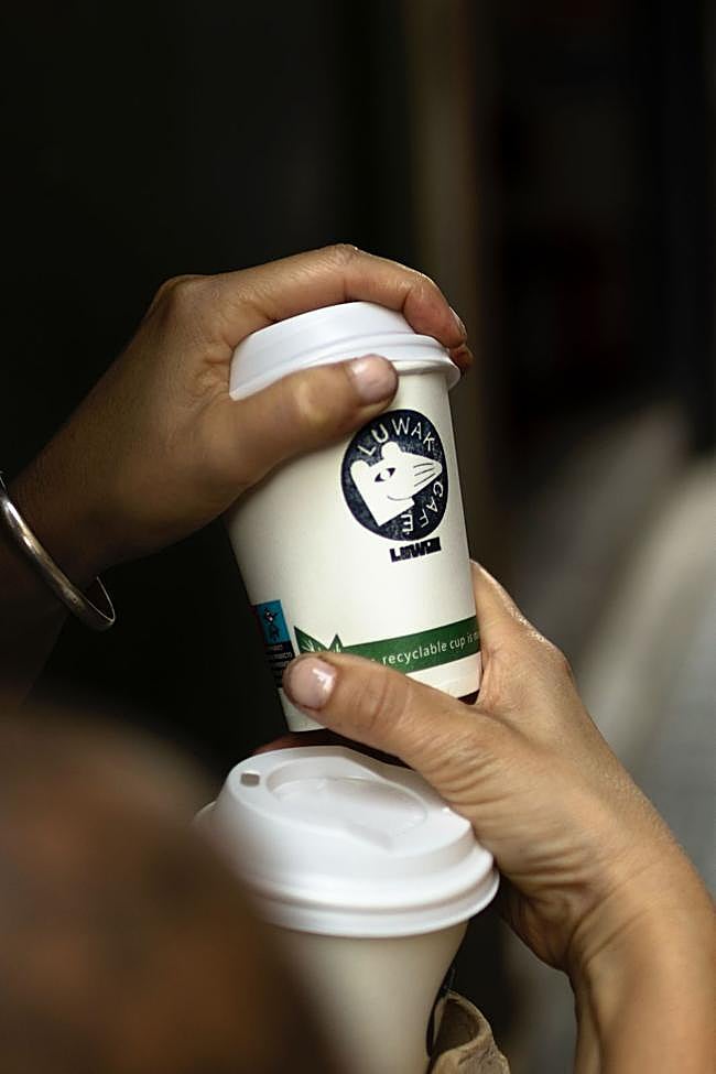 Café de especialidad para llevar